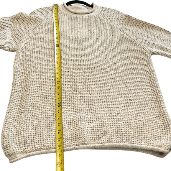 🔥🔥🔥SOLD🔥🔥🔥Flint and Tinder Headlands Rollneck Sweater Men L Textured Waffle Knit - Picture 10 of 10